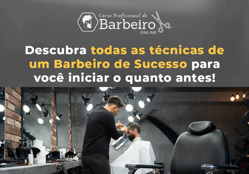 Curso Profissional de Barbeiro Online